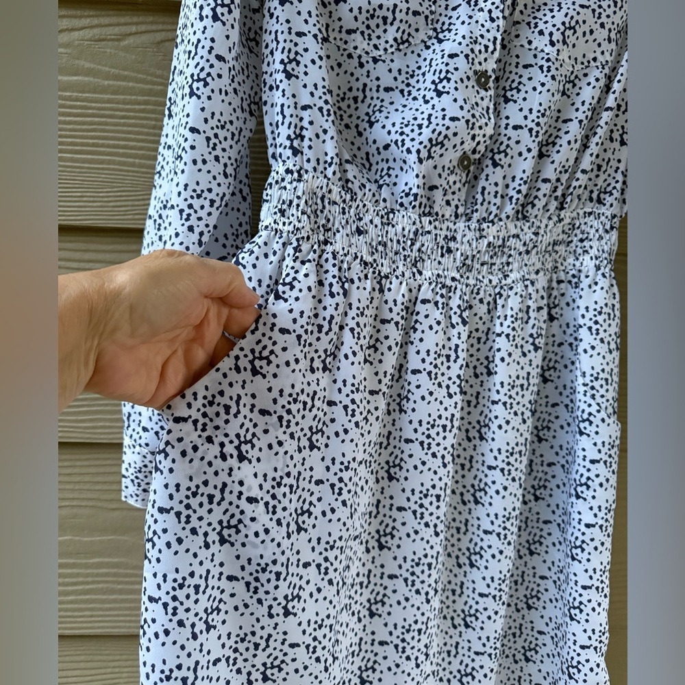 BCBGeneration Black and White Mini Dress - Picture 10 of 14